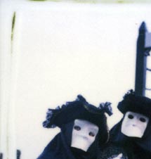 Carnevale di Venezia 2000 - COPPIA CON LANTERNA