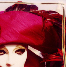 Carnevale di Venezia - Carnival of Venice - Fiocco rosso