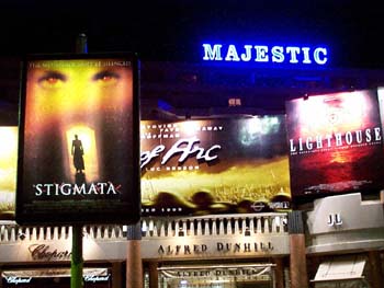 davanti al majestic