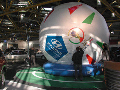 il pallone dei mondiali Corea-Giappone