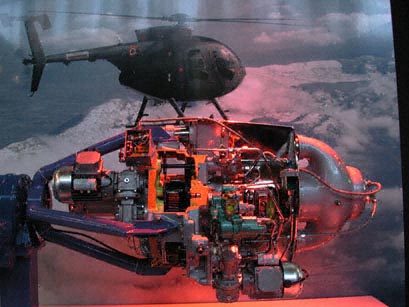 spaccato motore aeronautico