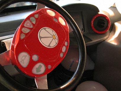 volante auto ecologica ad aria